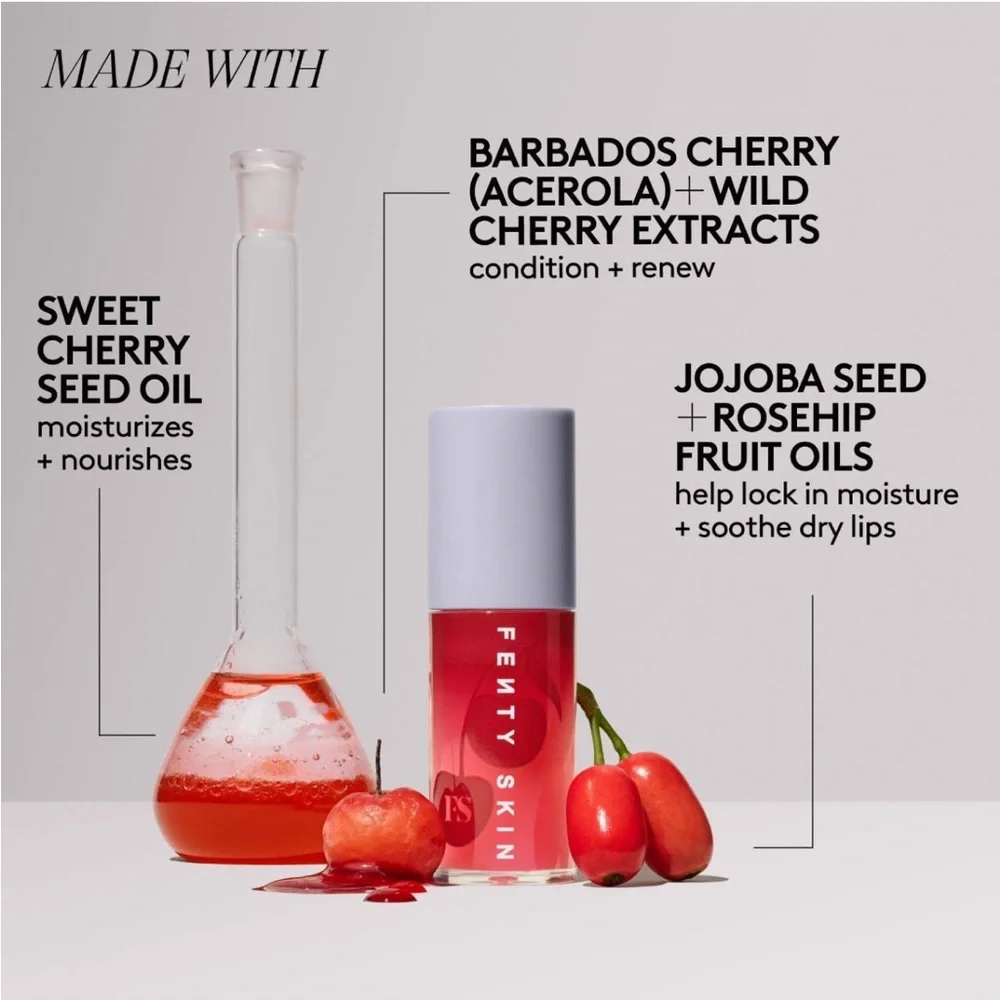 Fenty Beauty Treatz Lip Oil “Barbados Cherry”